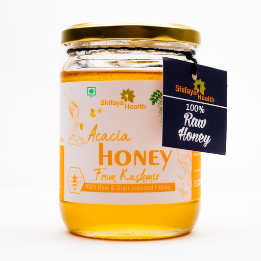 Acacia Honey - Kashmir | Unprocessed and Raw Honey (600 gms)