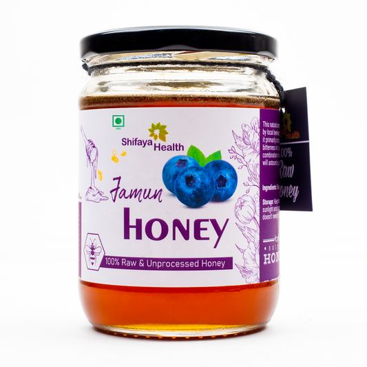 Pure Raw Jamun Honey – Natural & Unprocessed - 600 gm