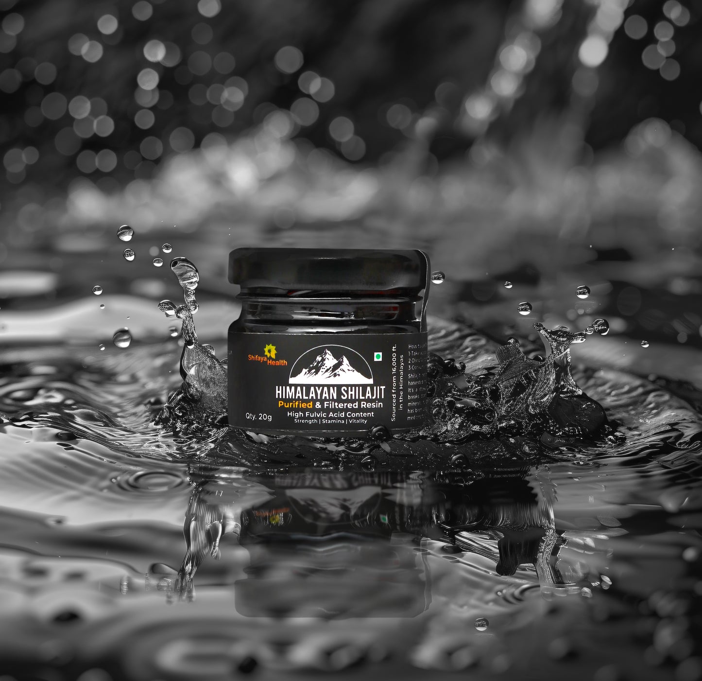 Pure Himalayan Shilajit Resin – 100% Authentic, Ayurvedic Supplement for Energy, Stamina & Men’s Health - 20 gm